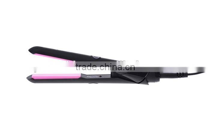 Fine good quality mini straightener travel hair flat iron
