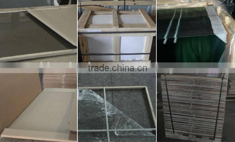 6mm Black Back silkscreen printing Tempered Glass