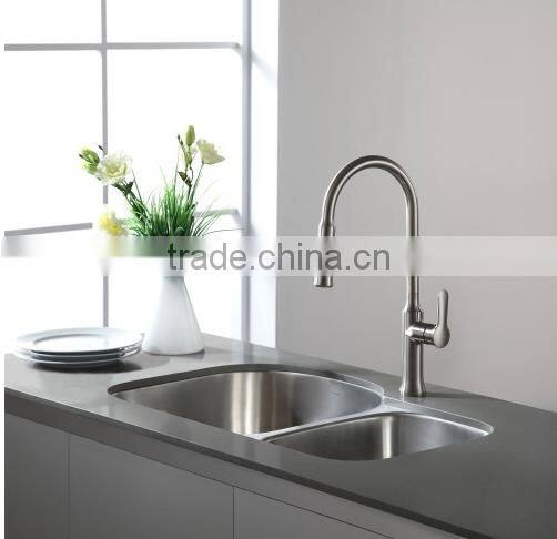 Undermount Installation Type and Without Faucet Feature north America hot sell apartment size kitchen sink
