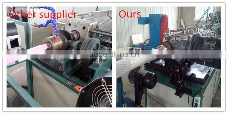 Best quality !!! Plastic foam fruit net and mat extrusion line