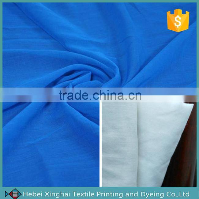 Polyester voile fabric for scarf 100s*100s