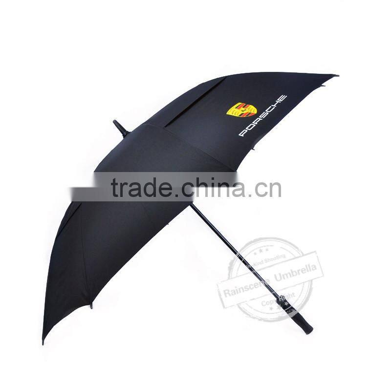High quality gift umbrella promotion windproof golf umbrella