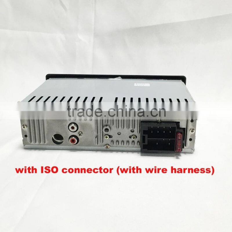 12v 24v Fixed panel car mp3 player with FM AM radio USB micro SD aux-in , full view big lattice LCD displayer ,bluetooth
