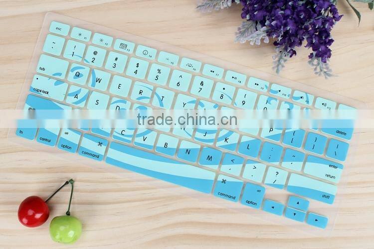 colorful Soft Silicone Matt Keyboard Skin Case Cover for Macbook Air 13"