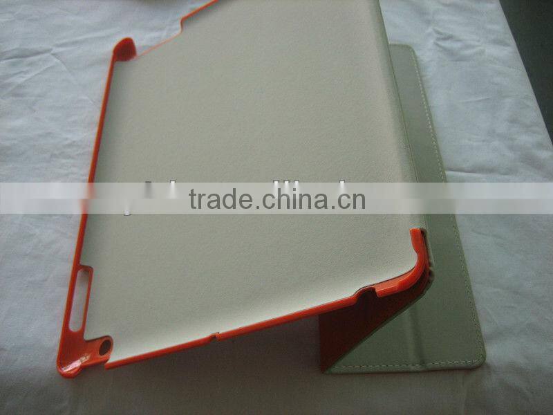 fashion high quality leather PU for ipad case