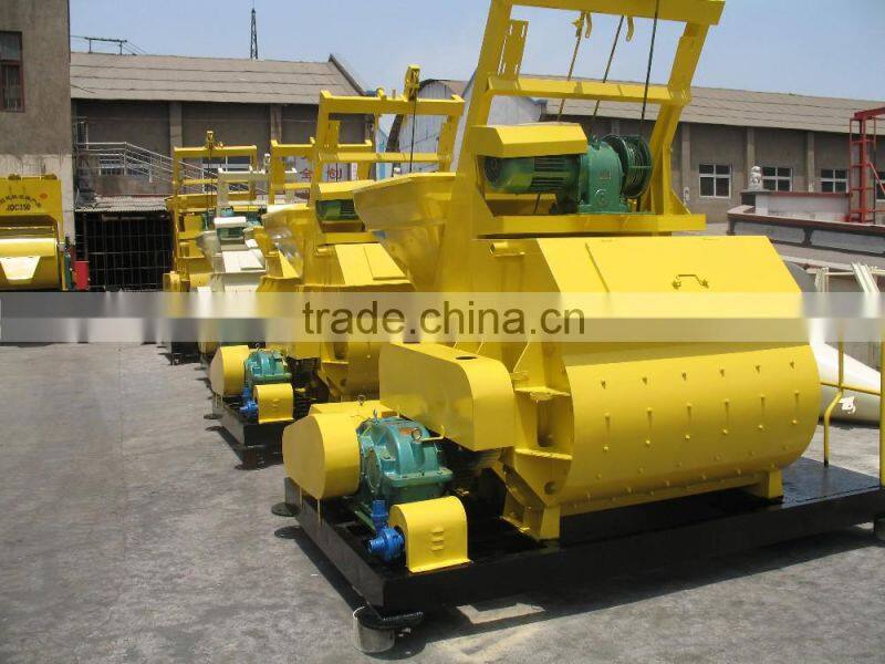 concrete mixer machine with a loft, construction equipment JS500 mixer machine
