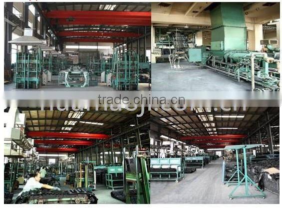 rubber crawler track, rubber track, rubber track undercarriage