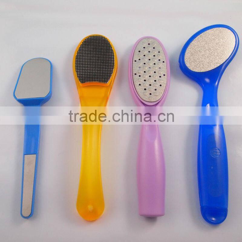 Plastic handle foot nail file