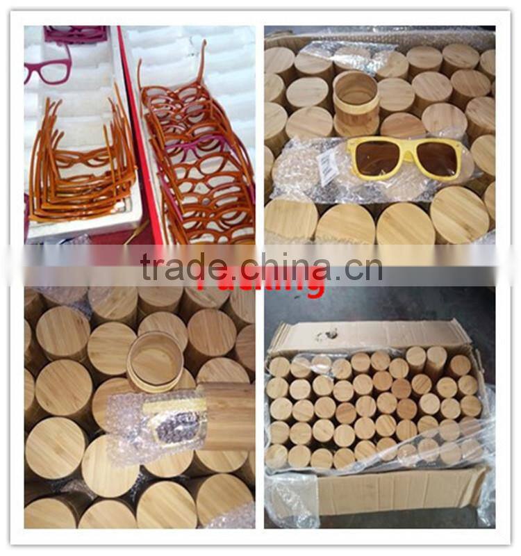 Fashion Sun Glasses Wooden Glasses Bamboo Sunglasses China Factory