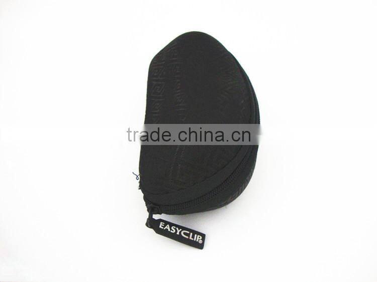 Black Hard EVA Zipper Glasses Case,EVA Sunglasses Accessories Case