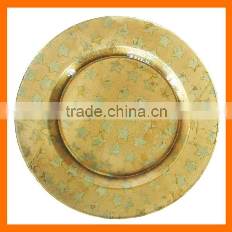 Glass plates whole sales,decorative glass plate
