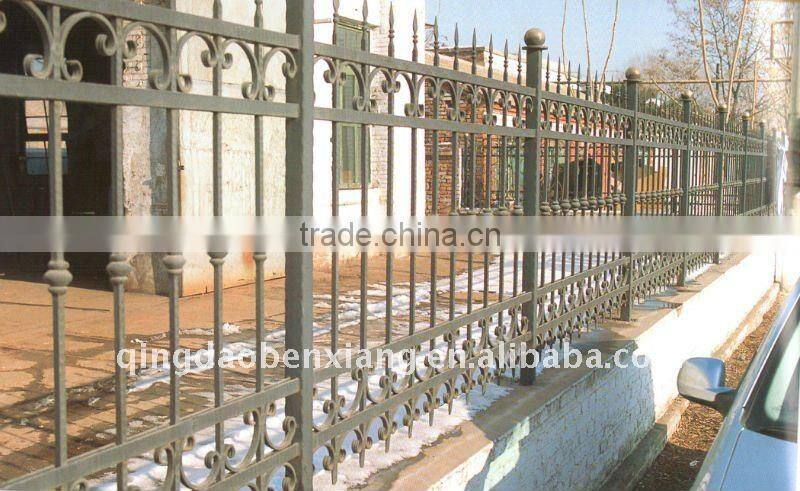 wrought iron fence,stairing,guardrail