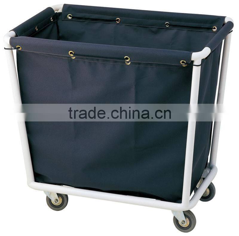Stainless Steel Hotel Housekeeping Equipment/Hospital Cleaning Laundry Linen Cart