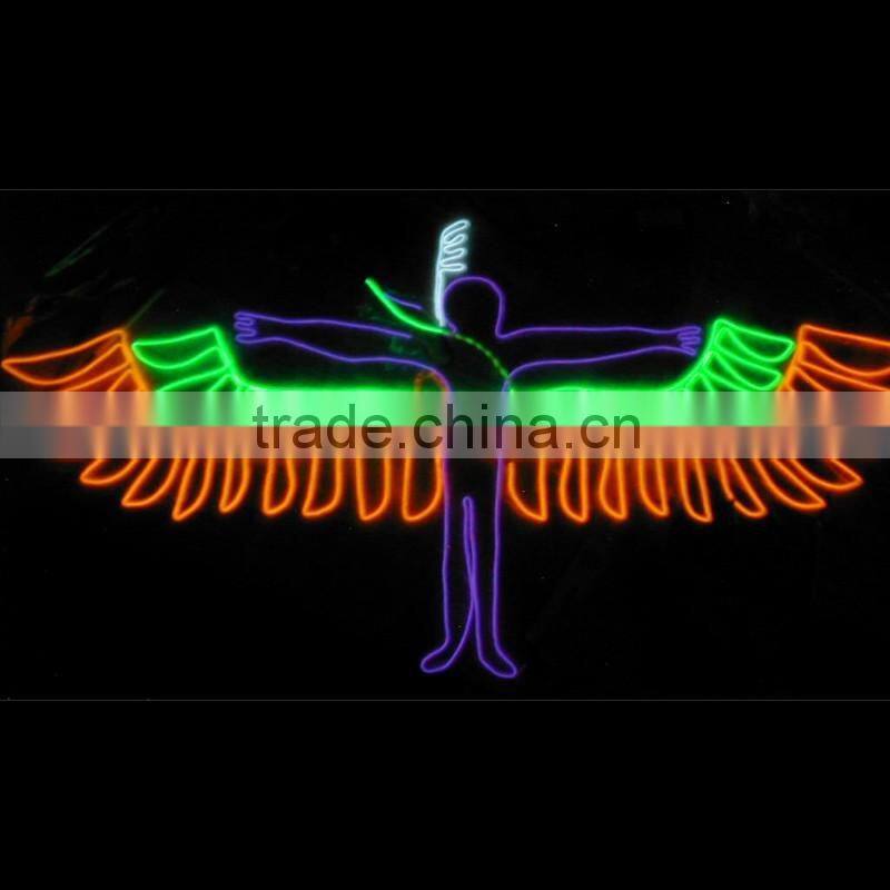 High luminance Flat EL wire / Electrical wire/el wire low voltage/Rgb el wire