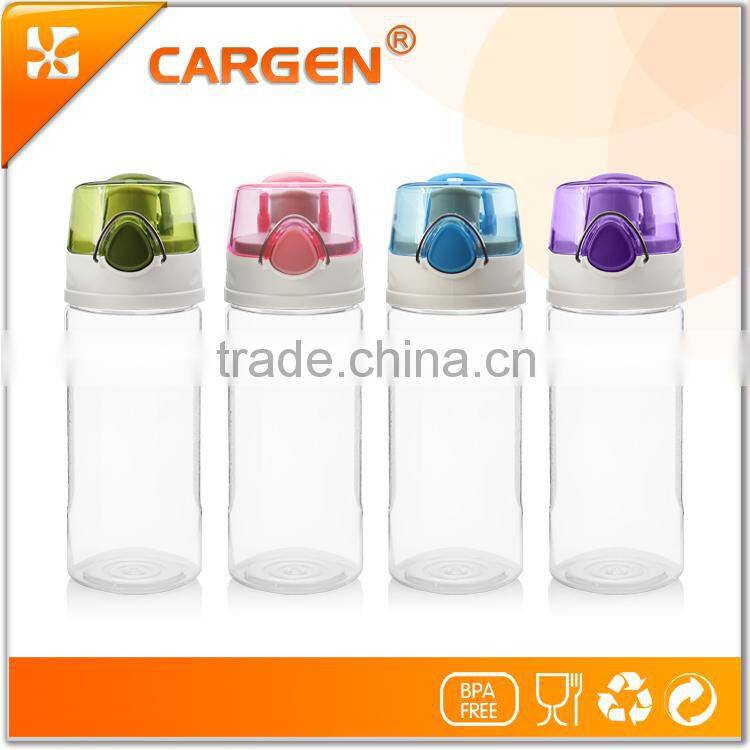 Promotion oem 450ml flip plastic kids water bottle