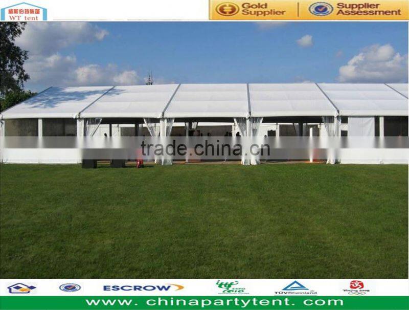 Luxury tent wedding party tent with glass walls