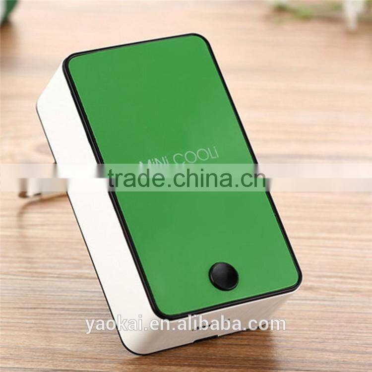 New style standing rechargeable mini bladeless fans with USB port