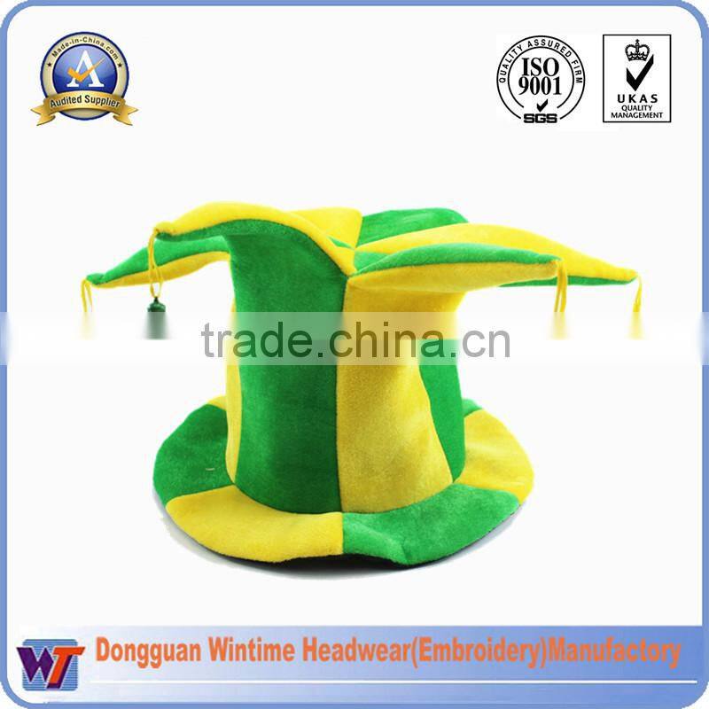 Yellow Green Top Funny Carnival Hats for Kids