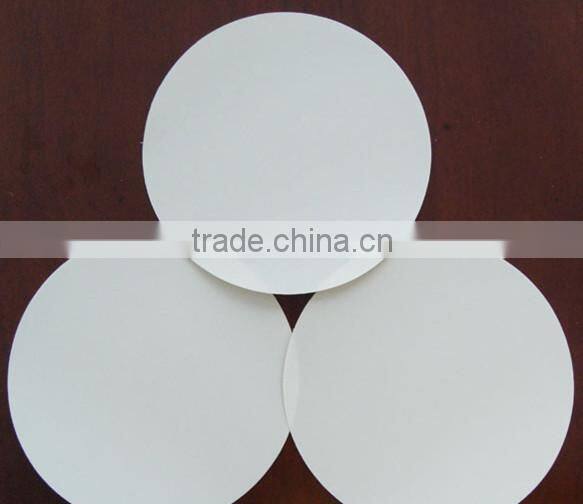 4"and 5" round type 3 mico meter D fiber optic polishing films/ polish lapping film