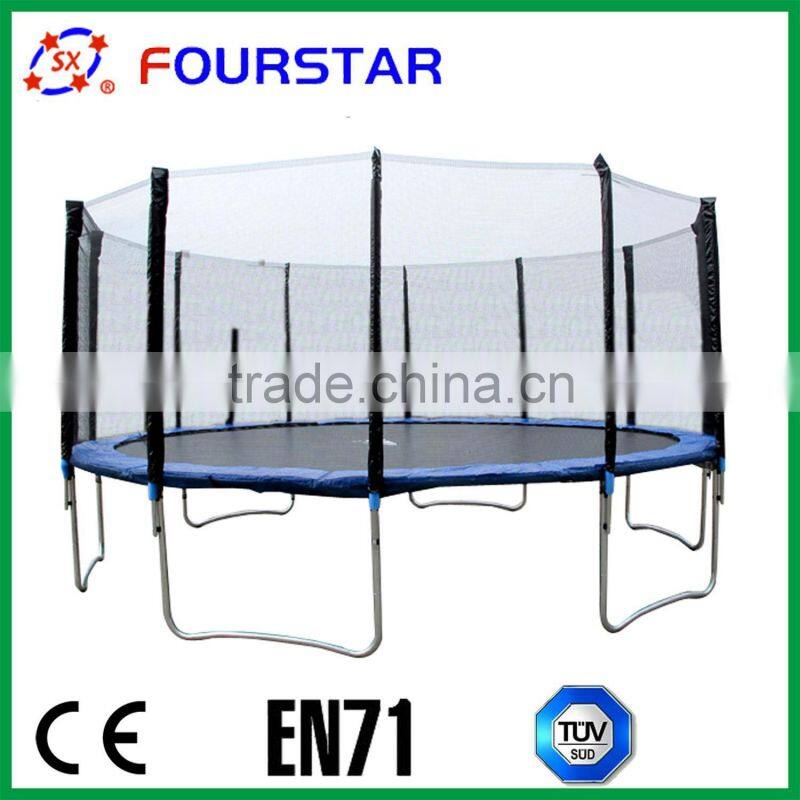 16 Ft Big Exercise Equipment Trampoline with Safety Net