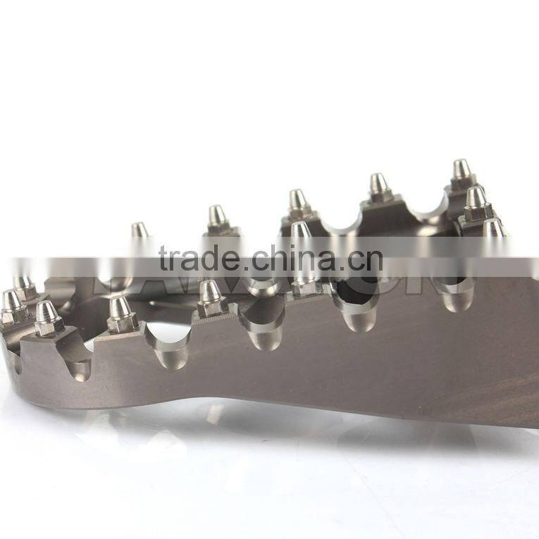 Suzuki CNC Aluminum Offroad Footpegs Footrests Foot peg For RMZ250