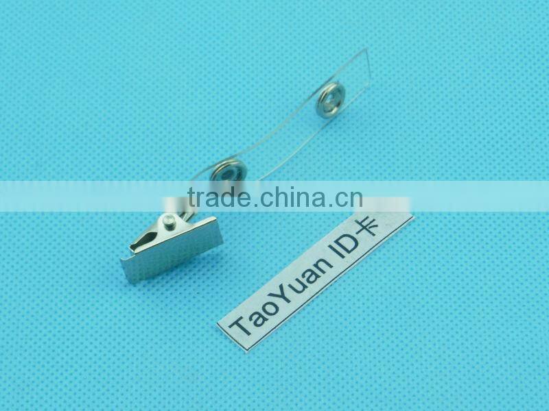 dongguan mini Badge Holder Type ID card pin clip