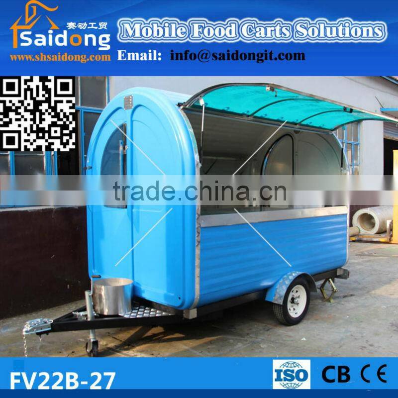 New Designed Multifunctional Street Mobile Food Van/ Mobile Food Trailer/ Food Truck