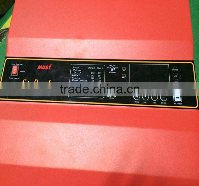 Off Grid Pure Sine Wave 3200W Solar Panel Connecting 48V 6kw Solar Inverter Price