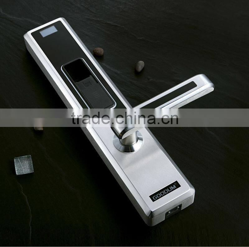 fingerprint password card door lock