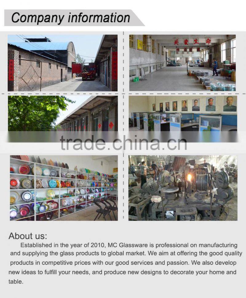 Wholesale Plates Dessert and Decoration Purple Dinner Glass Wedding Charger Plate