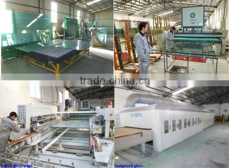 curved glass for curtain wall