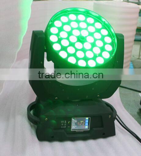 High Qulity 36*15w Led Moving Head With Zoom Disco Lighting Wash Beam Led Moving Head Lights