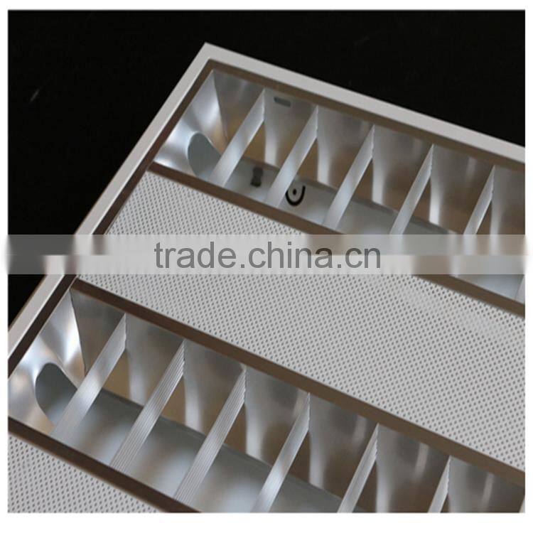 4X28W T5 T8 Louver Type Fluorescent Fixtures