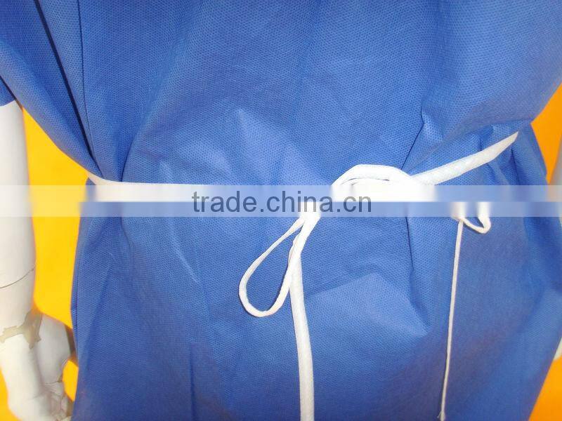 Medical and surgical nursing dress gown,nurse gown