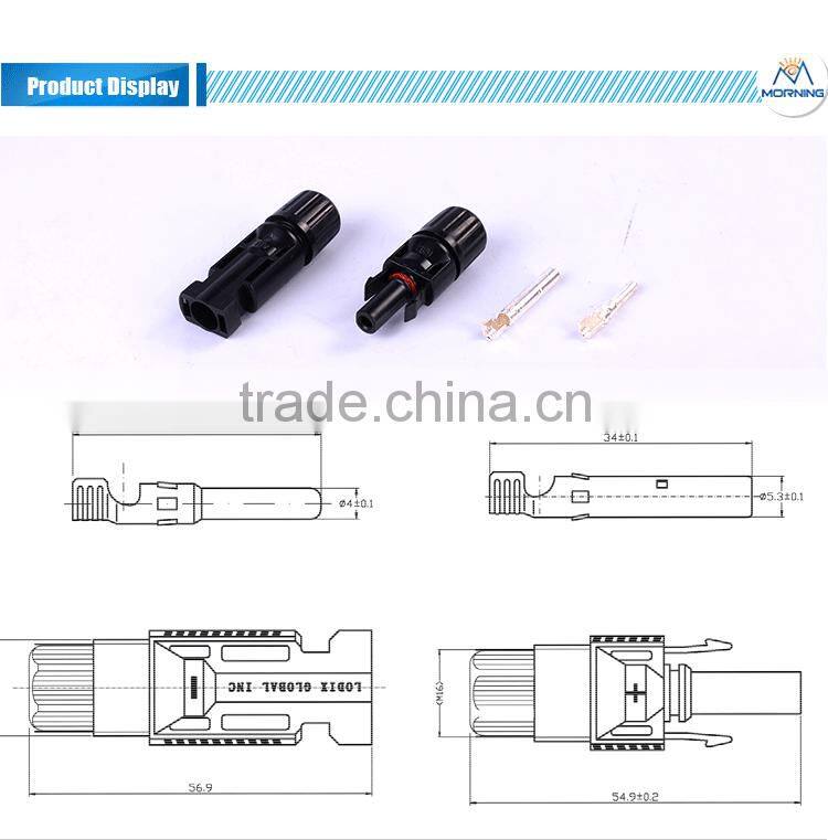 PV Solar Waterproof mc4 connector pins
