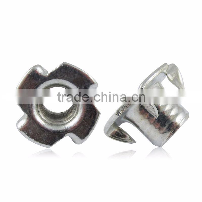 New arrivals 2016 customized hardened steel m4 t nut