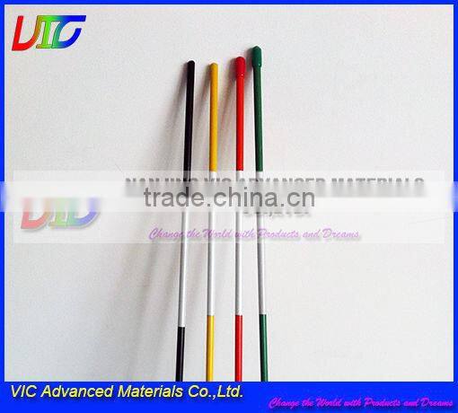 Supply Fiberglass Snow Stake,High Strength Fiberglass FRP Snow Stake With Reflective Tap And Cap,Flexible,UV Resistant