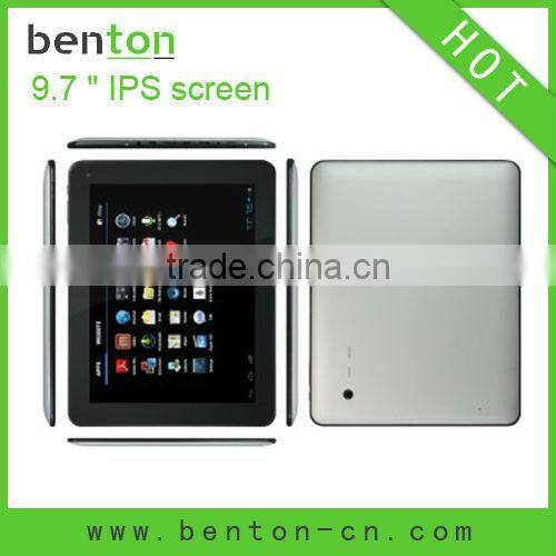 Hot selling 9.7 inch skype tablet pc download with hifi sound