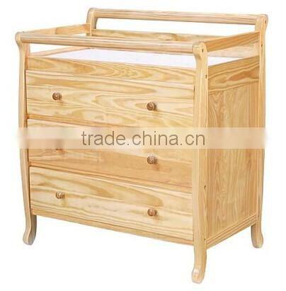 Baby time Solid wooden 3 Tier Change Table