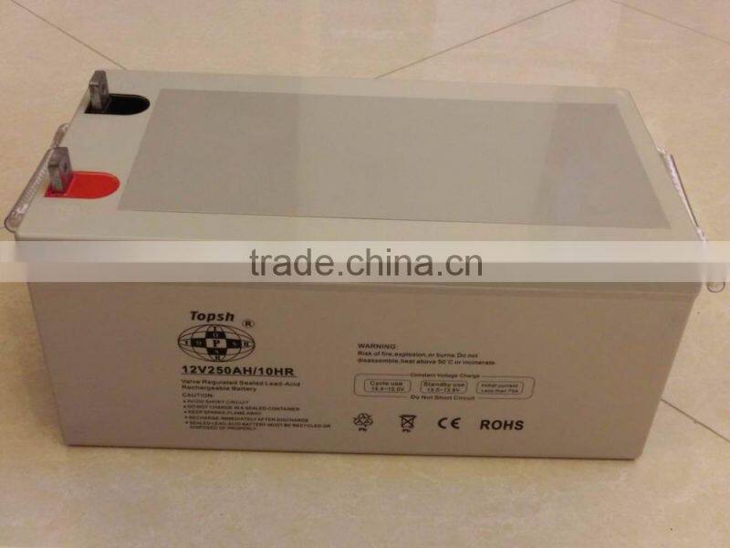 SOLAR BATTERY 6FM-250 12V250AH