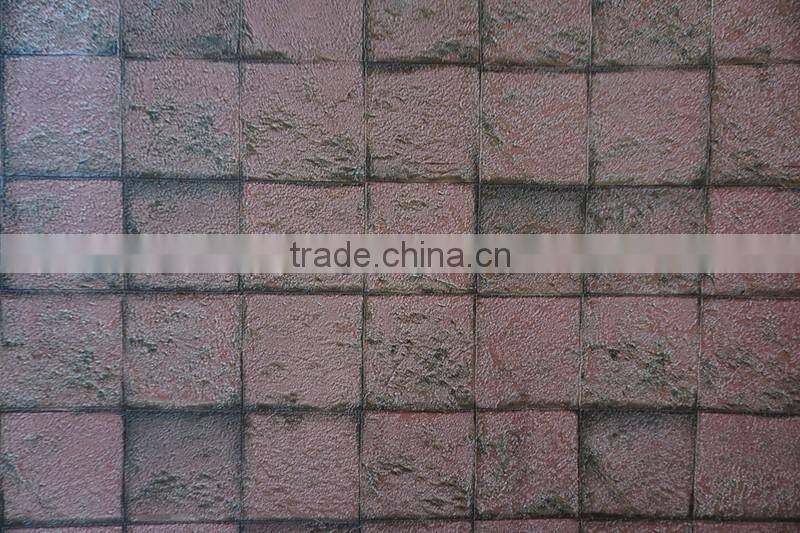 secret gardern brick style vinyl wallpaper