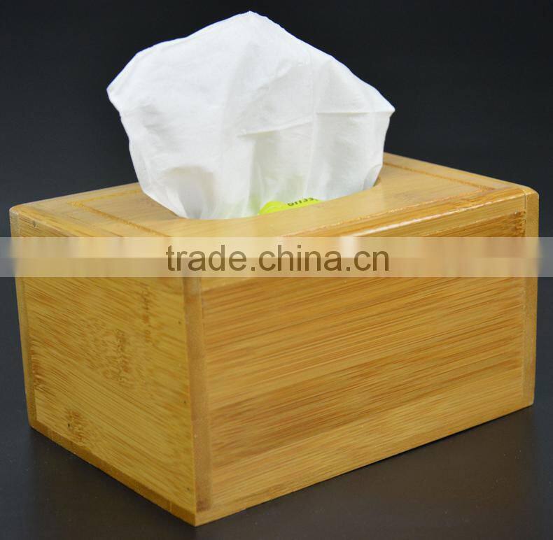 BH008/Bamboo Collection Standing Paper Towel Holder