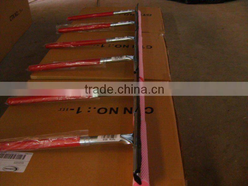 wood handle window squeegee