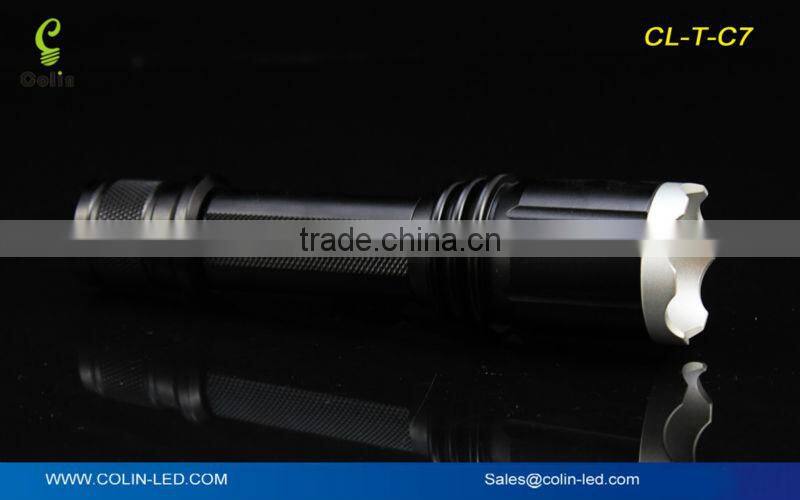 Cree Q5 high power green led flashlight