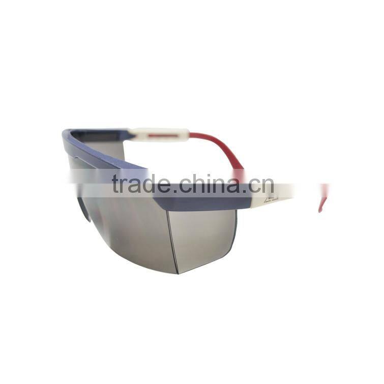 Plastic z87 prescription safety glasses with plastic glasses case