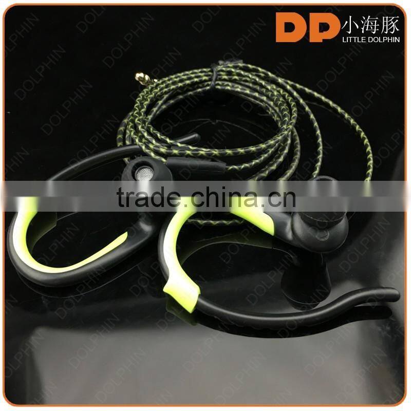 cheap fashion earphone noise cancelling earphone 3.5mm sport earhook earphone