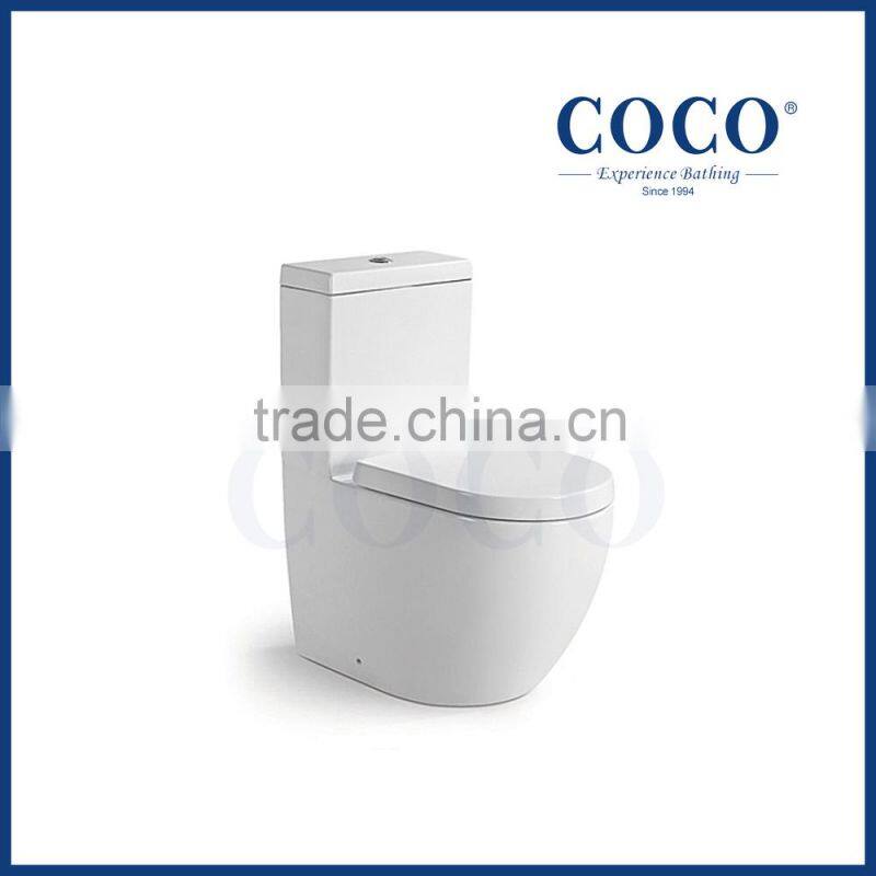 washdown one piece red toilet