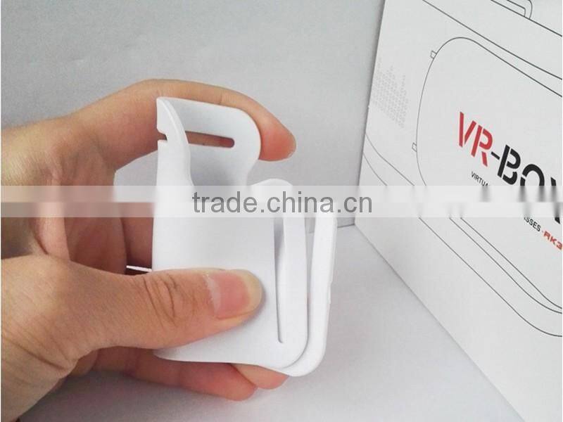 Factory Supply 3D Head Mount VR Box 2nd Generation Virtual Reality vr glasses & Bluetooth Remote Controller