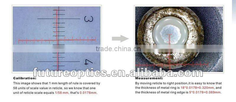 3.0MP digital measurement microscope camera MVV3000R equipped with relay lens and professional imaging software of Future WinJoe