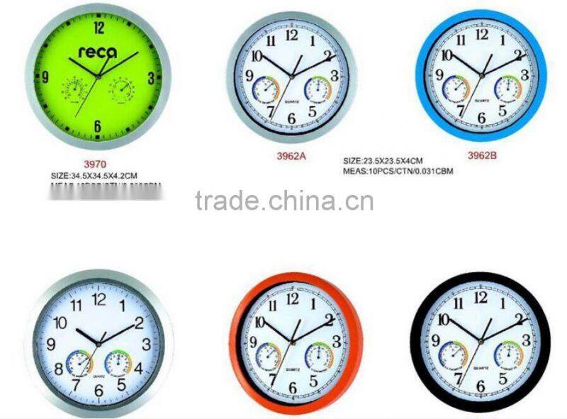 12 Inch wall clock Metal Wall Clock for Promotional Gifts